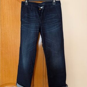 Banana Republic Men's Deep Indigo Relaxed Jeans